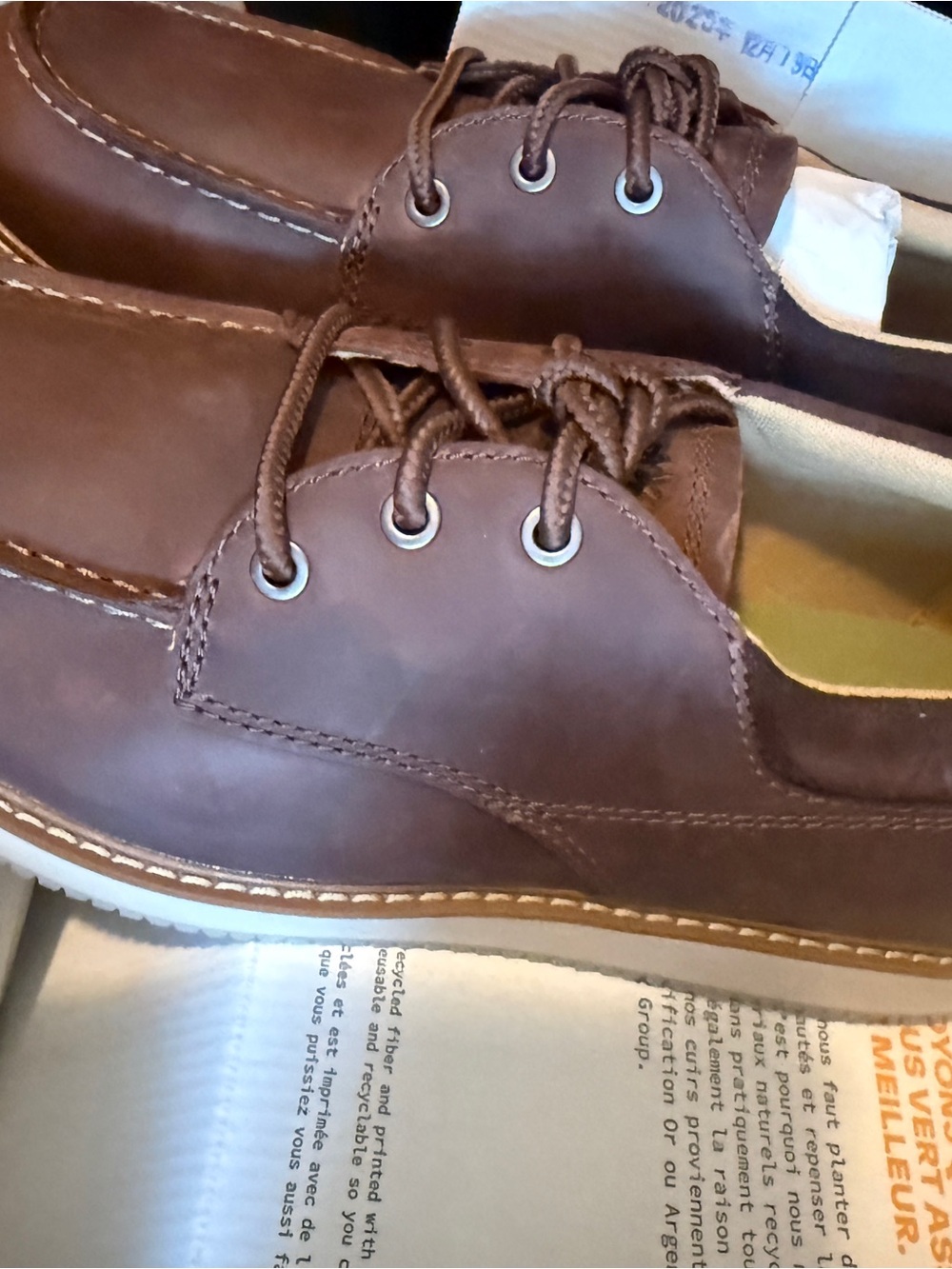 Timberland Men's Brown Leather Boat Shoes